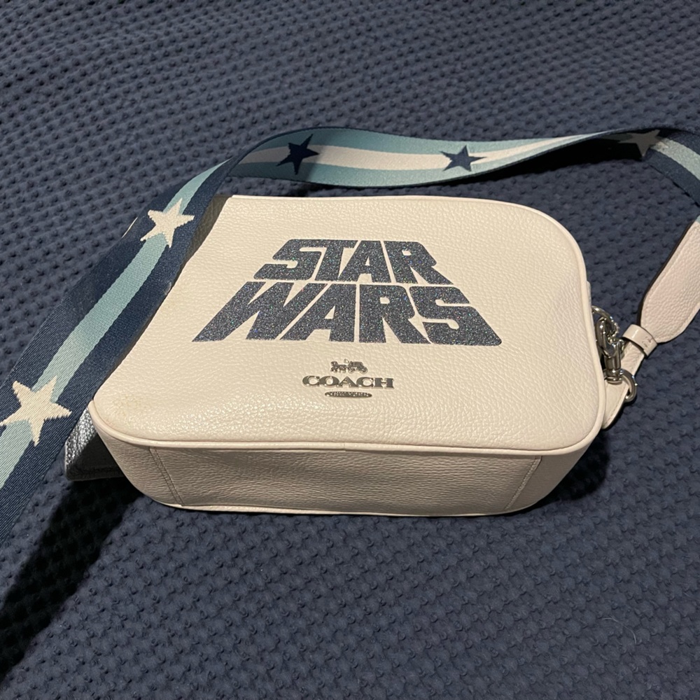 Coach CROSSBODY Star Wars X Coach Jes Crossbody In Leather With glitter Motif